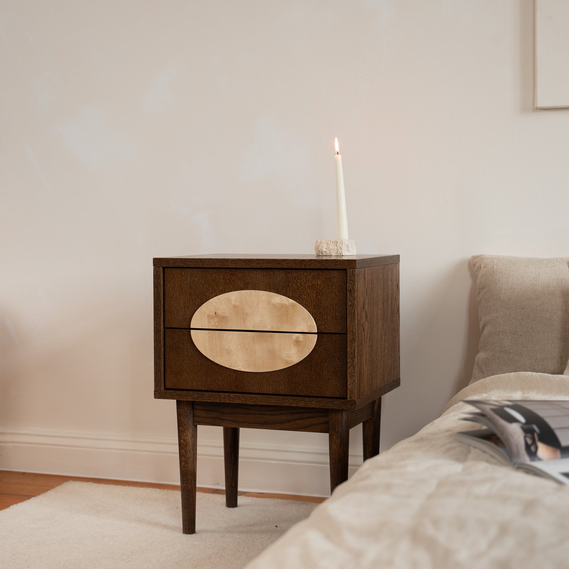 BEDIE SILS Nightstand - Pastform Furniture