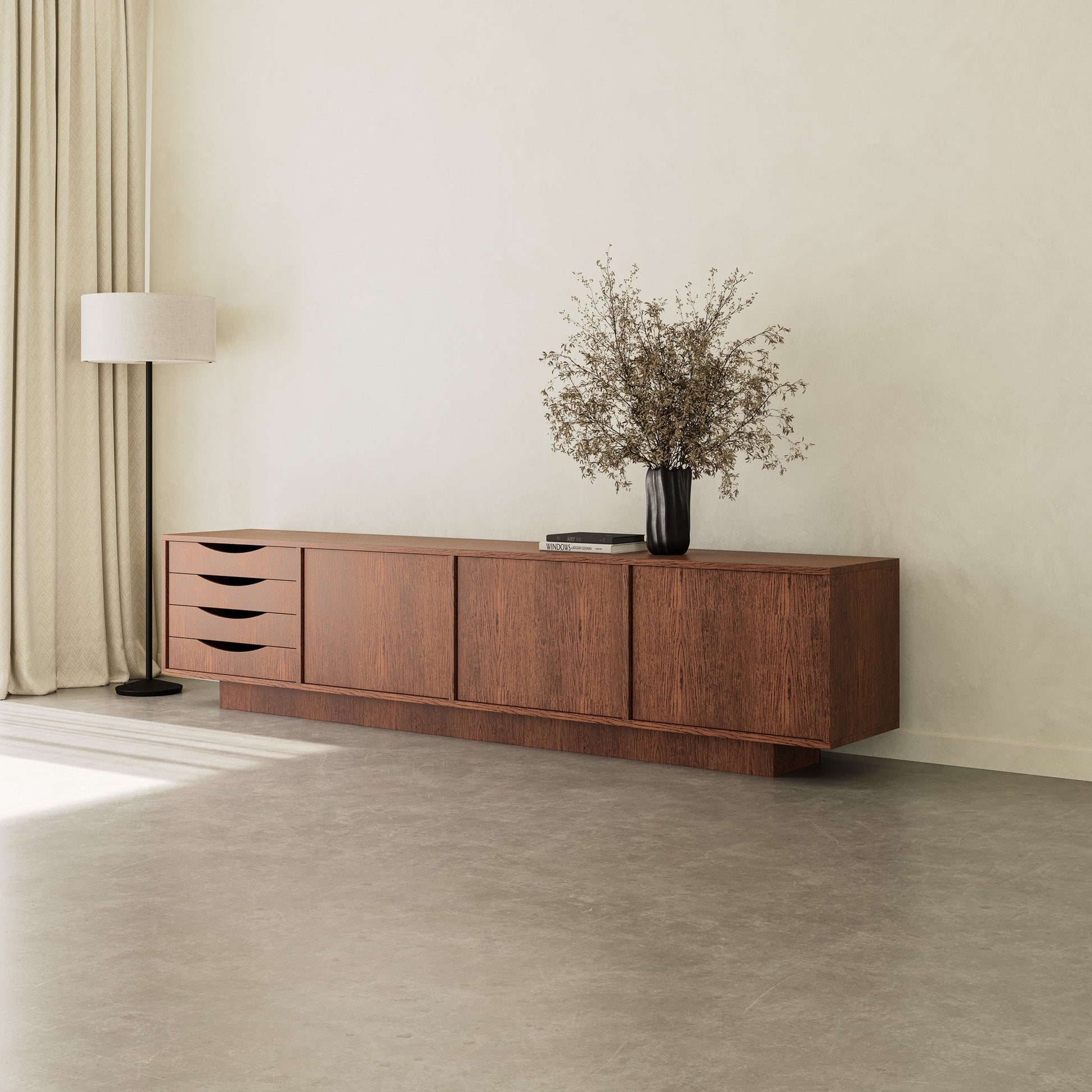 Komoda LONG BROWN - Pastform Furniture
